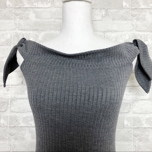 Cosmopolitan at Nordstrom | Yours Truly Heather Grey Body-con Mini Dress XS - Picture 5 of 8